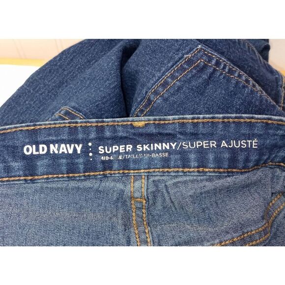 Old Navy super skinny mid-rise jeans size 18 - Picture 4 of 5